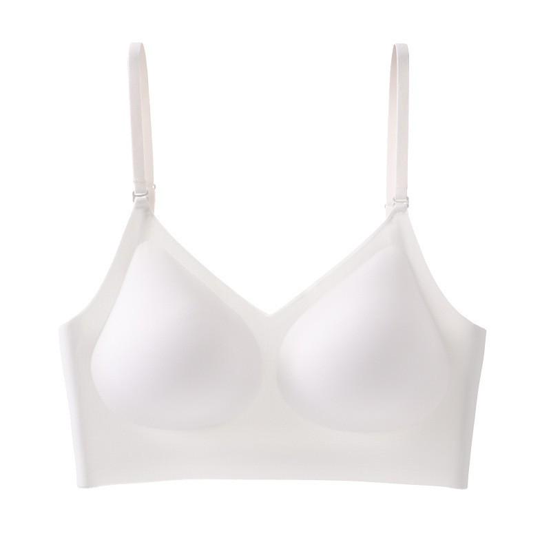 Cross-border French Backless Women’s Seamless Underwear: High-Elastic, Breathable, Anti-Malfunction, Comfortable & Sexy Bra Double Extra Large