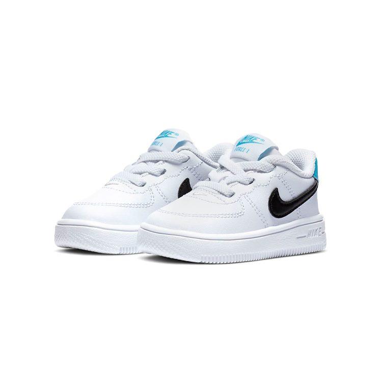 Nike Air Force 1 18 Scarpe da Skateboard Basse Bianco Blu Neonato e Bambino Piccolo 905220-105