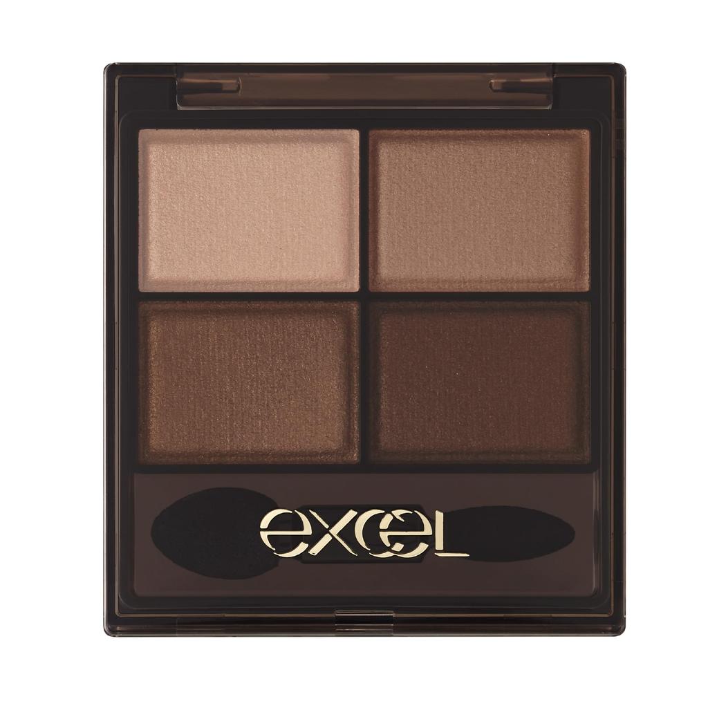 Excel Skinny Rich Shadow N SK01 True Brown Palette Eyeshadow Renewal [New]