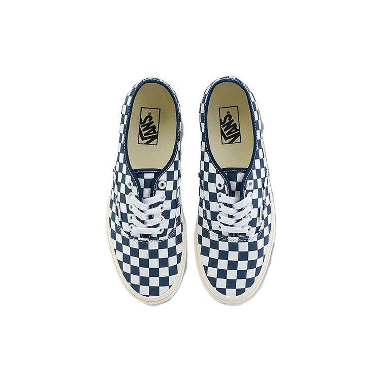 Vans Authentic Classics Canvas Comfortable Versatile Durable Low-Top Skate Shoes Unisex sneaker Blue White VN0A5KS94M0