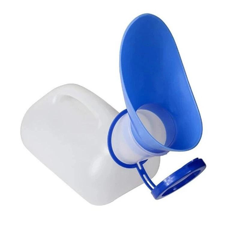 New 1pcs Hot Sale 1000ML Female Male Portable Mobile Toilet Car Travel Journeys Camping Boats Urinal Outdoor Supllies