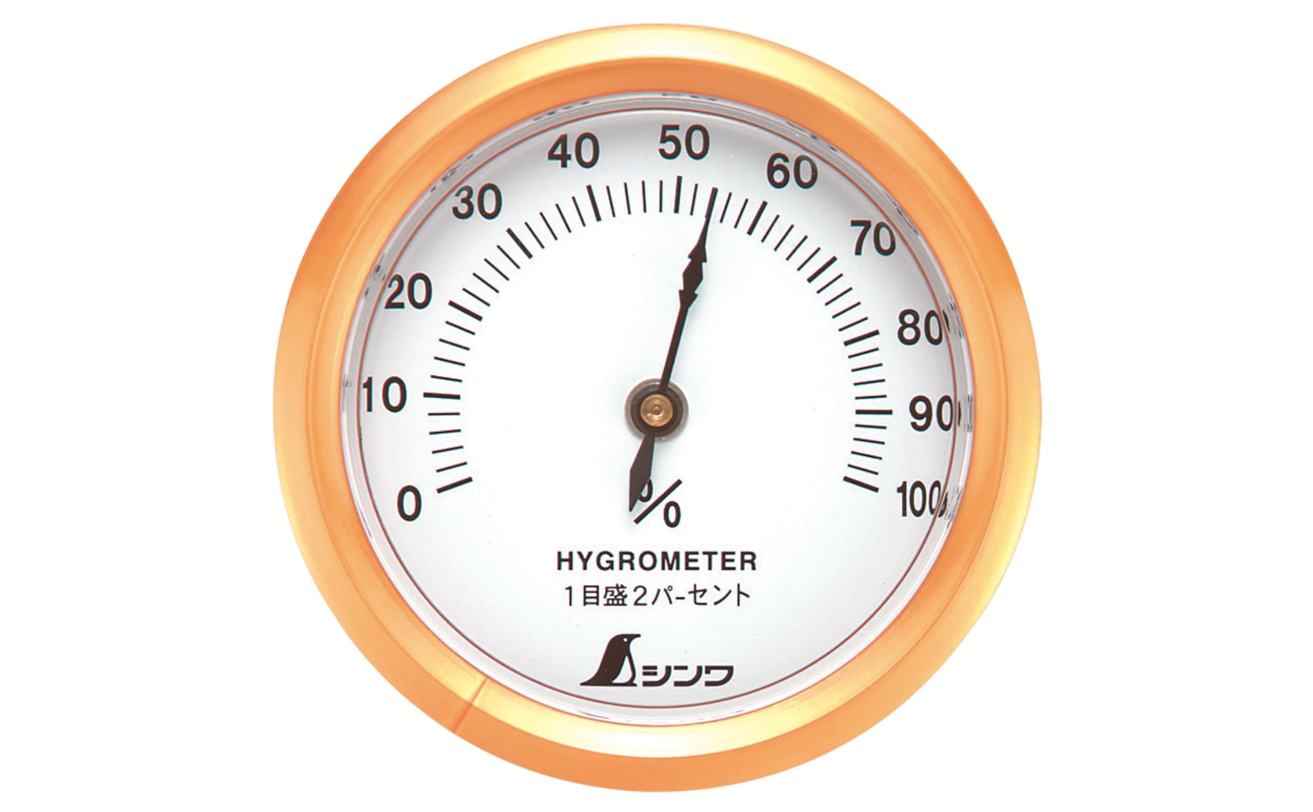 

Shinwa Гигрометр Круглый 72668 T-3 6.5см оранжевый