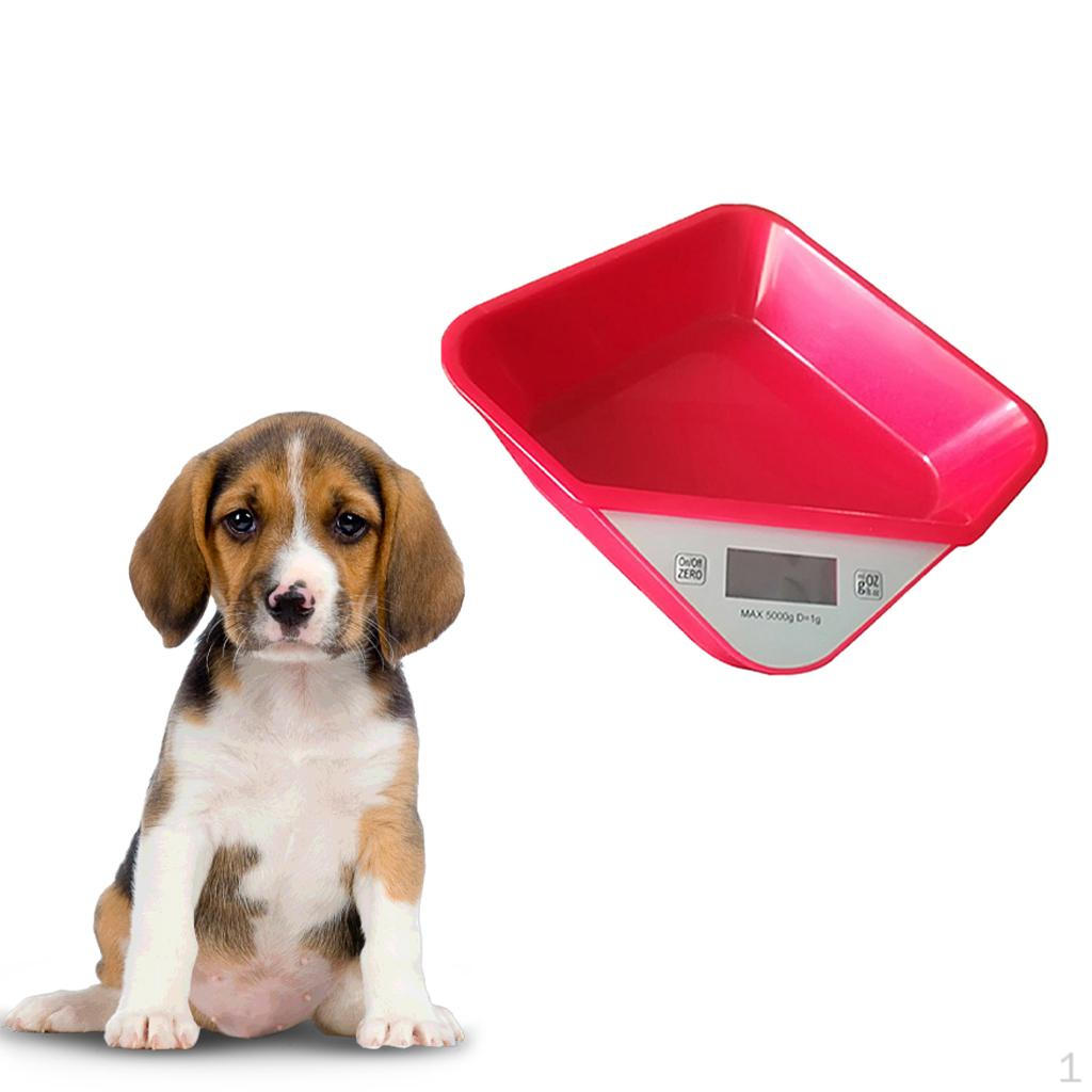 

Pet Scale LCD Display, Multi-Function Baby Scale, Infant Digital Weight with Tray, Measure