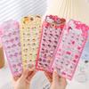 Anime Sanrio Hello Kitty Kuromi Stickers Cinnamoroll My Melody Cartoon Mobile Creative Decoration Sticker Girl Birthday Gift 3D Kid Friendly