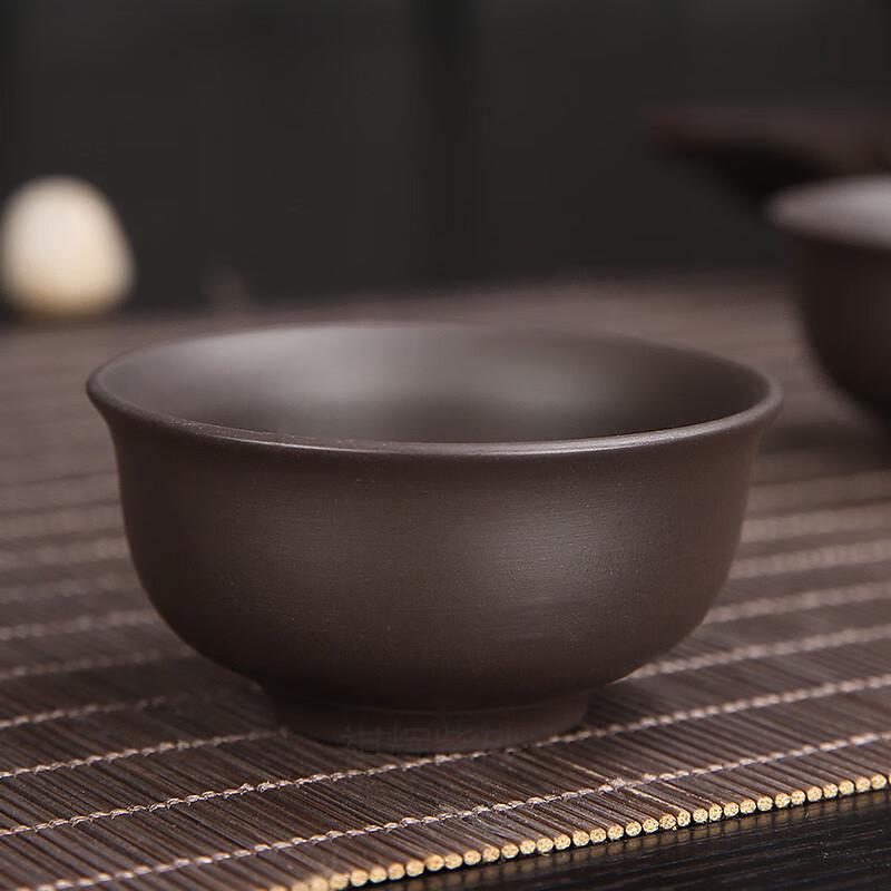 Shàngqí Zisha Purple Clay Teacups Set