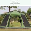 Primitive Wolf Automatic Double-Layer Camping Tent, 5-8 Person