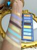 NARIMI 12 Colors Smoked Eyeshadow Palette Chameleon Blue Green Pearlescent Glitter Eye Shadow Plate Diamond Highlight Makeup