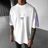 2026 Pokémon Japanese Anime Peripheral Umbreon Short Sleeve T-Shirt Pokémon Summer  Unisex Fashion Breathable Sports Top