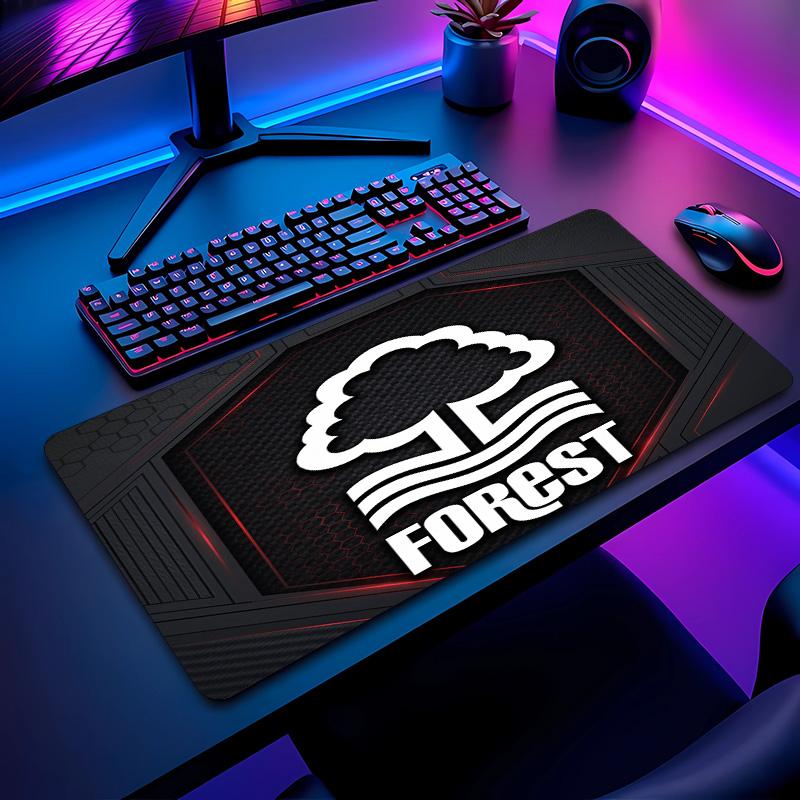 Nottingham Forest Football Pattern Mouse Pad Non?Slip Rubber Base Gaming Mousepad For Desk Office Home