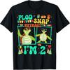 Plod Snap Retract Eu Sou 2 Criança Tartaruga Camiseta de 2º Aniversário