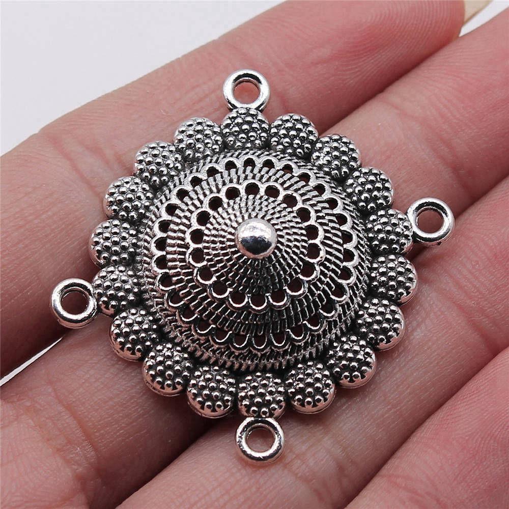 Four-Hole Necklace Connector Accessories Parts Women's Jewellery Bulk Boho Supplies