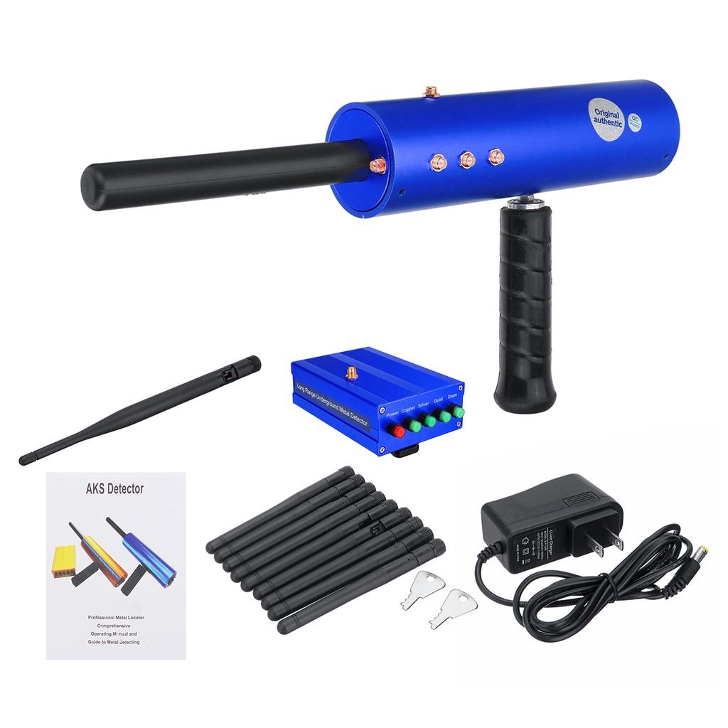 12V 800M Professional Underground Metal Detector 10x Antenna High Sensitivity Silver Gold Detector Digger Large-scale Scanner 1000~1600mAh