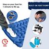 1PC Camping Sleeping Pad Inflatable Waterproof Sleeping Pad with Built-in Pump, Foot Operated Ultra Thick Durable