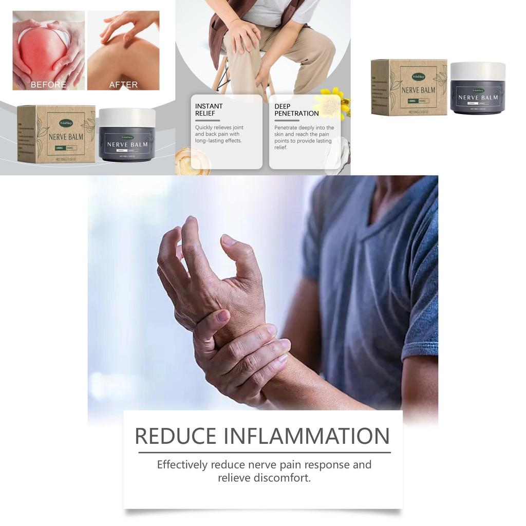 Woodsleep Body Soothing Cream Gentle Relaxing Massage Balm For Knees Wrists And Body Care