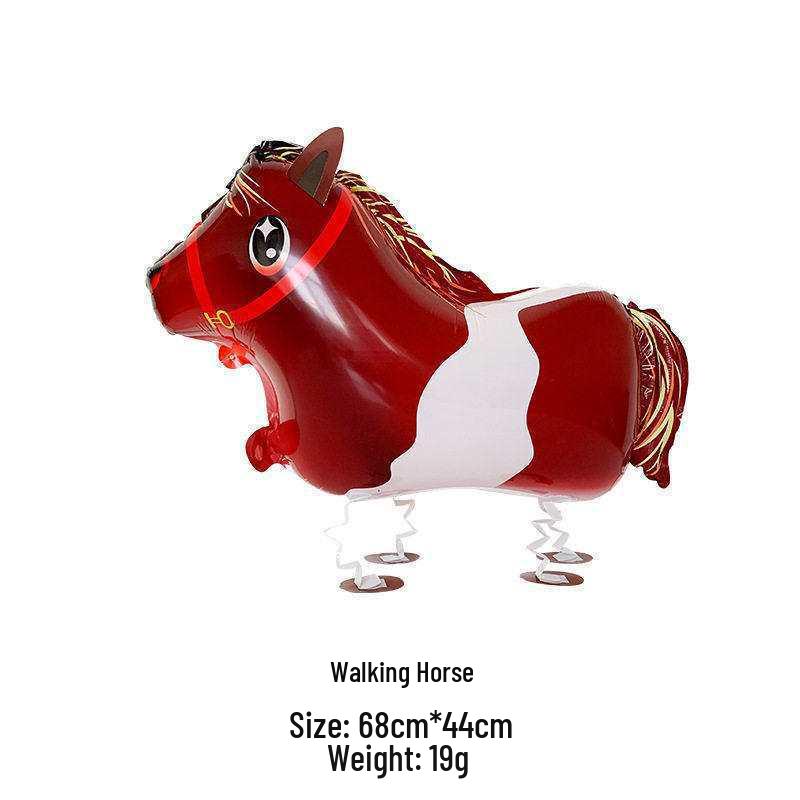 Horse Herding Game Props: Year of the Horse 2026 Annual Meeting Decor Balloons