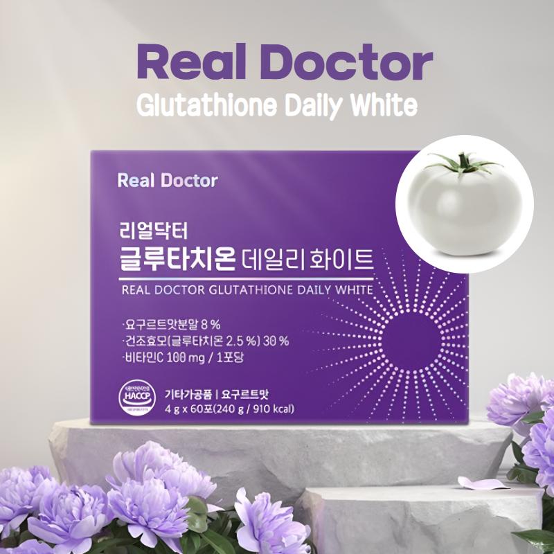 

[Real Doctor] Glutathione Daily White 4g x 60 Sachets/Powdered Sticks