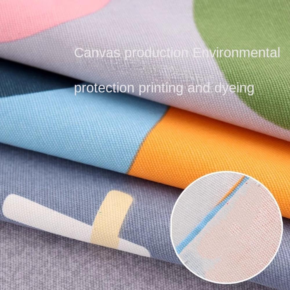 Stain Resistant Kitchen Apron Thin Cooking Apron Creative Canvas Apron Cooking