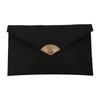 Retro Handheld Chic Clutch Purse Versatile Envelope Bag For Women With Soft Felt Material And Magnetic Closure