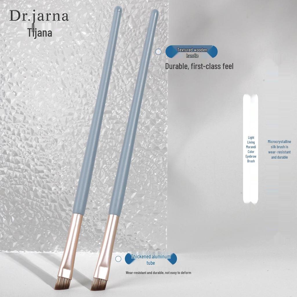 Morandi DJ-213 Angled Eyebrow Brush: Soft Microcrystalline Silk Bristles for Face Contouring
