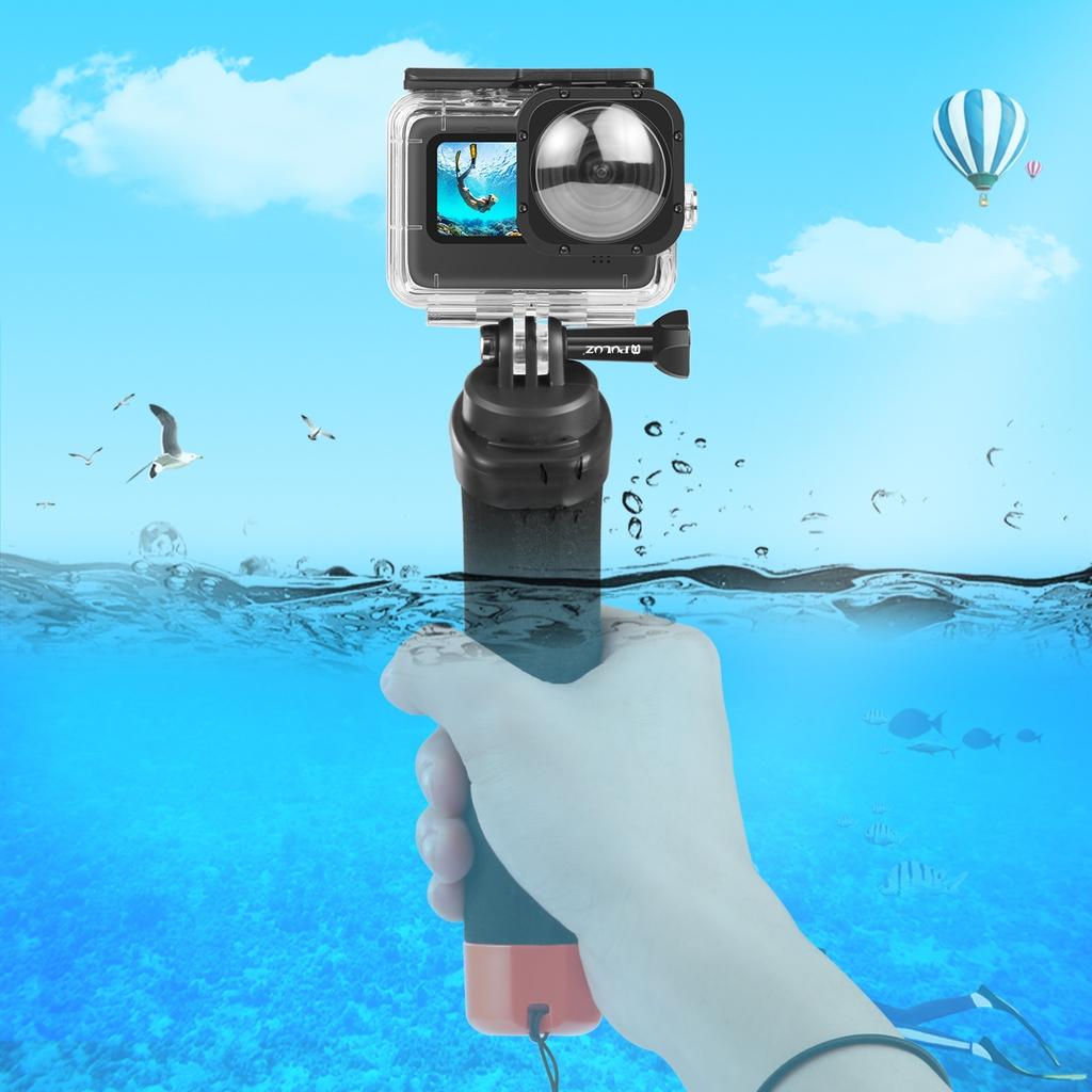 PULUZ PU561E Floating Handle for GoPro Hero Series/Insta360 One R/DJI Osmo Action Camera Buoyancy Rod