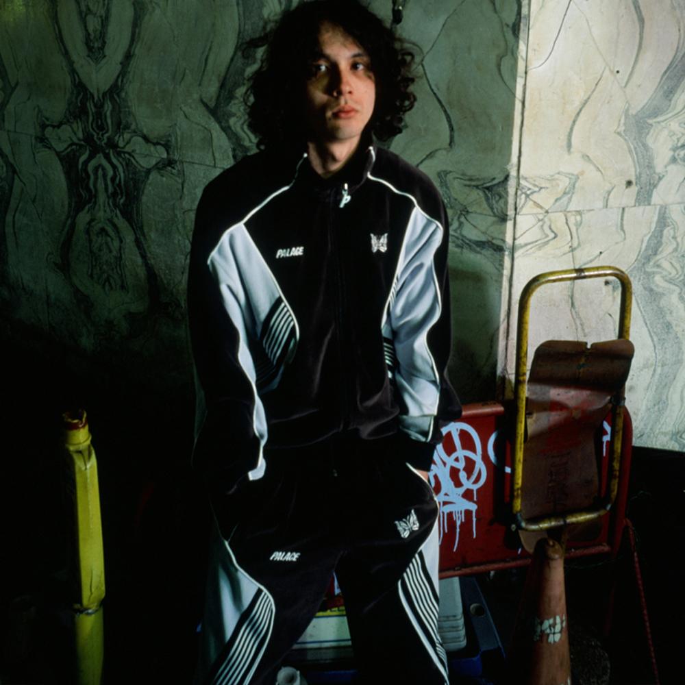 Palace x Needles Track Jacket Black Unisex Outerwear P27NDCS001