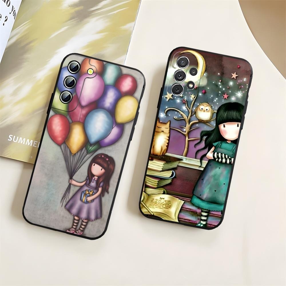 Japan SantoroS GorjussS Phone Case for Samsung Galaxy S23 S24 S20 S21 S22 Ultra Fe Plus M54 A34 A54 A24 A52 A53 Coque