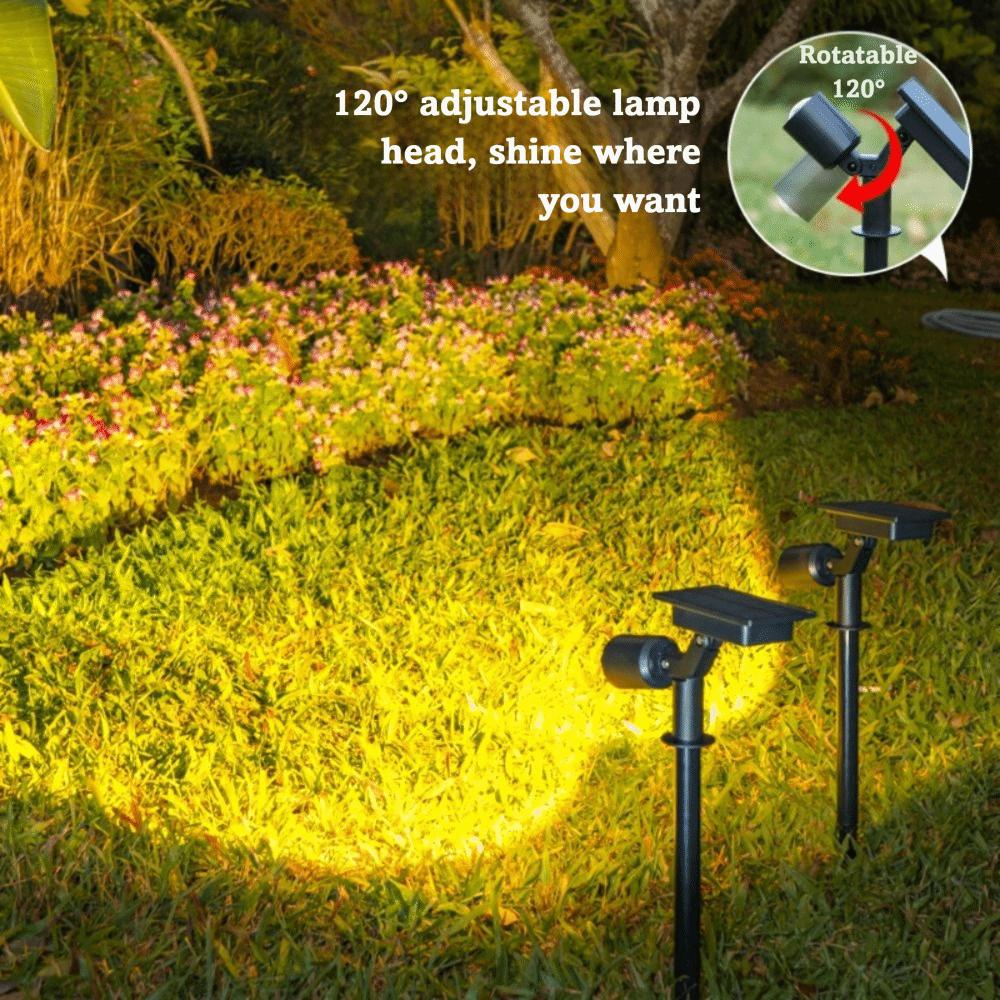 Waterproof Solar Lamp 1.2V Landscape Spotlights LED Light Solar Powered Light  Courtyard Light