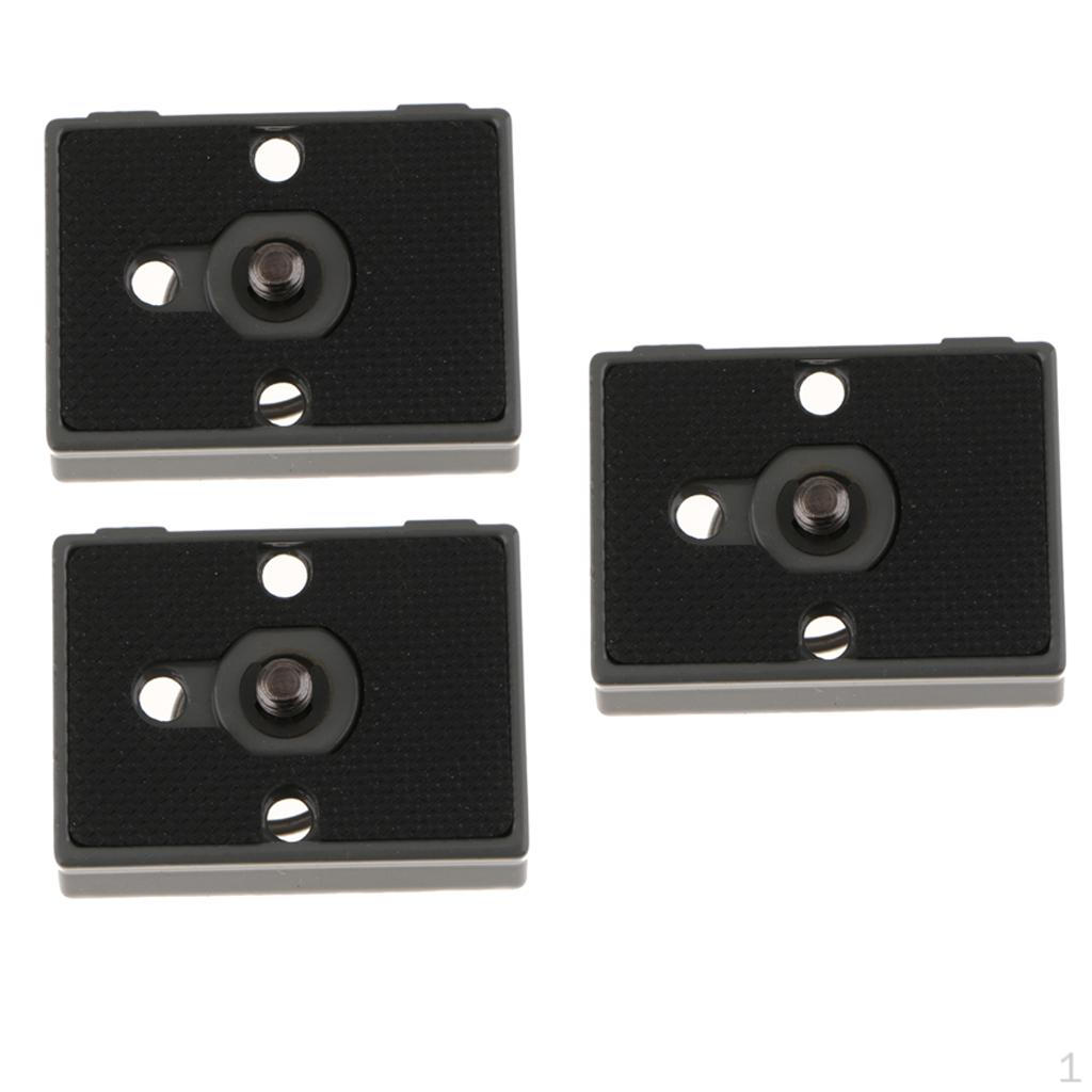 3x RC2 Systemadapter Für Stativ 200 QR-Platte