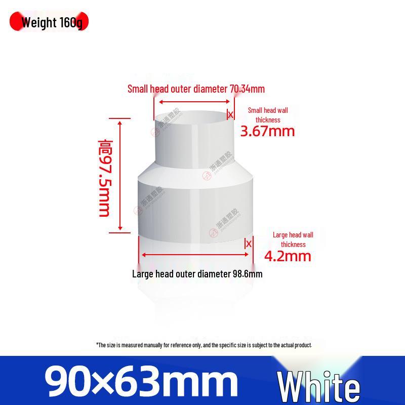 PVC Water Supply Straight Reducer Fitting