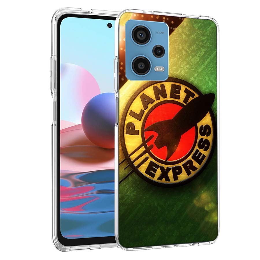 

Futurama Planet Express Phone Case For Redmi Note 13 12 14 15 Pro Plus 13R 11 11T 11E 11S 10 Pro 10S 9 9S Cover Cell Clear TPU C Redmi Note 10 Pro