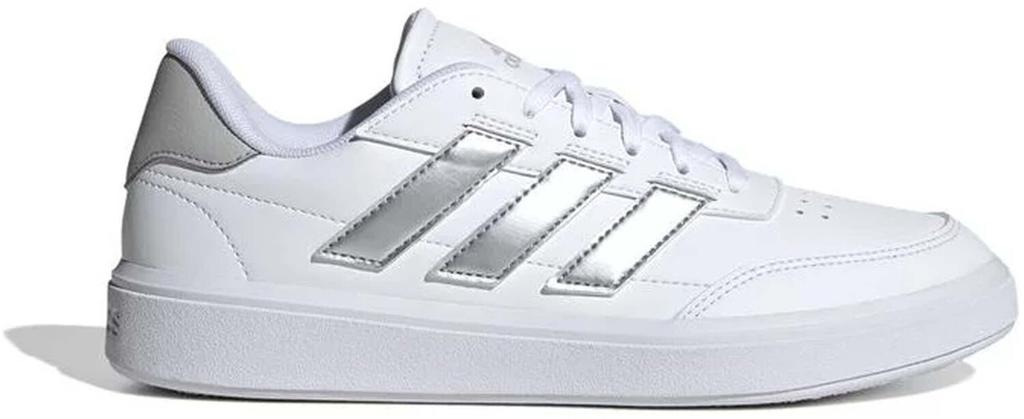 Кроссовки Adidas Courtblock Women cloud white/silver metallic/grey two