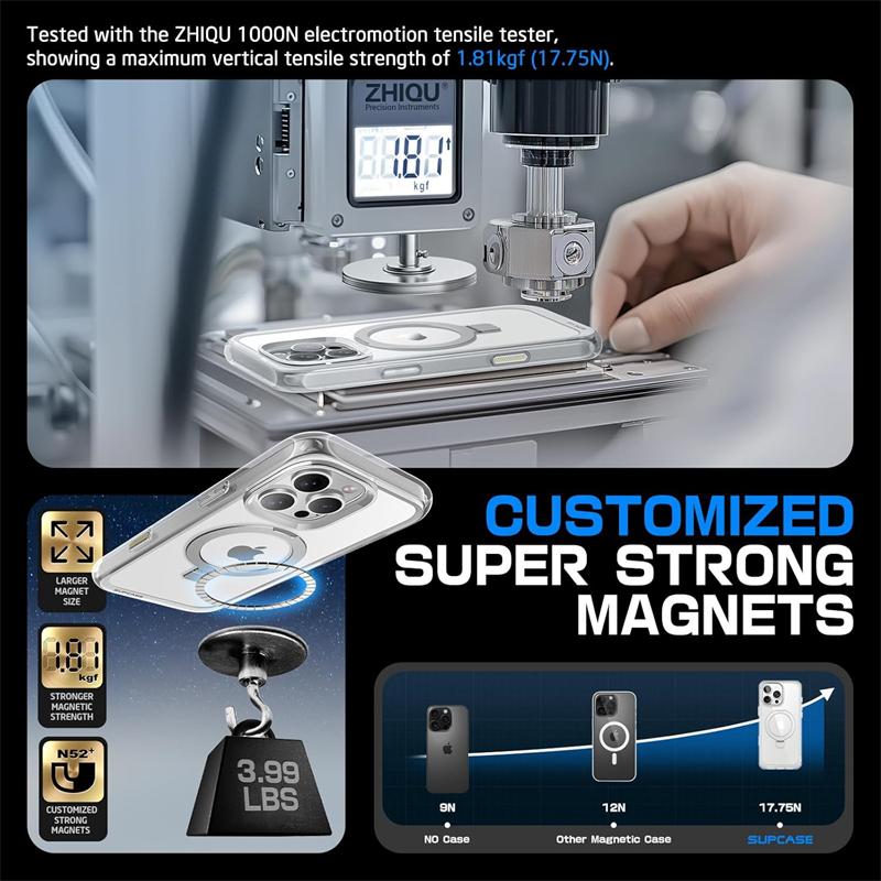 Magnetic Clear with Camera Control Button Macsafe Stand Case for IPhone 16 Pro Max Plus 16Pro 16Plus IPones Magsafe Holder Cover