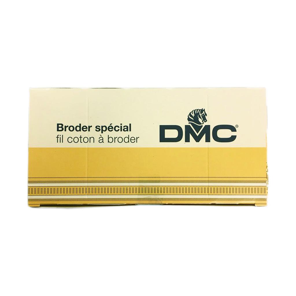 DMC Abroder Embroidery Thread 12 DMC10725B #25, 32m, Bundles, #BLANC, White,