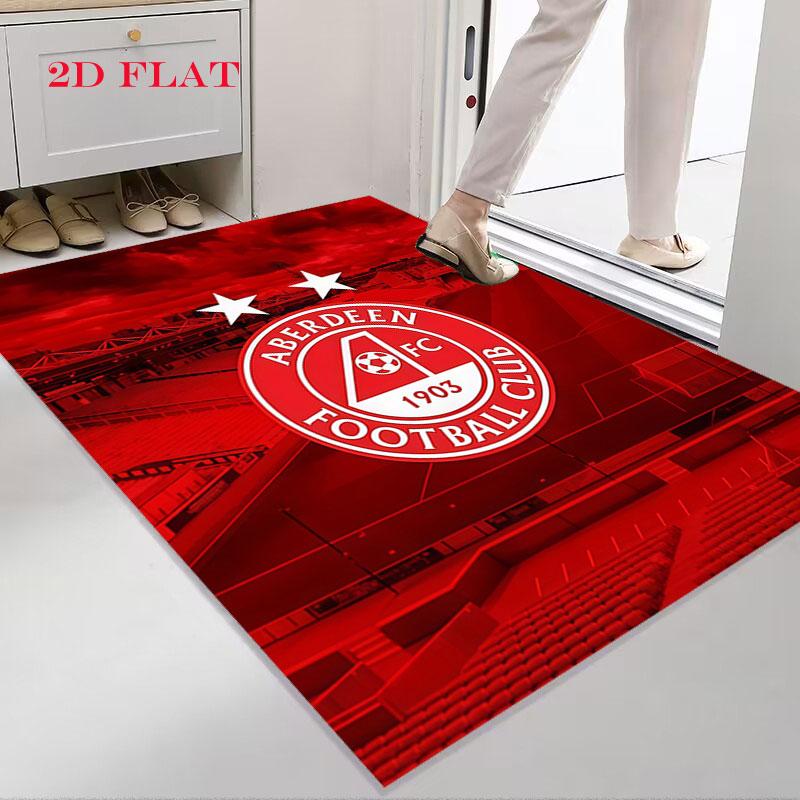 Aberdeen logo Carpet Rug for Living Room Bedroom Home Sofa Decoration,Kids play Nonslip Floor Mat