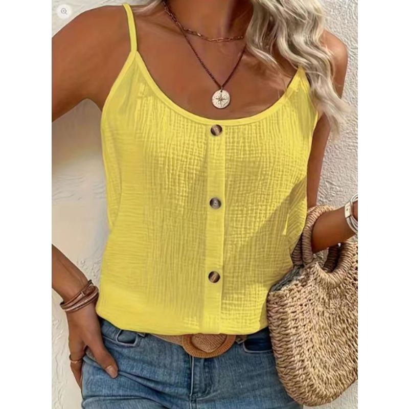 Women's Thin Strap Tops Lightweight Everyday Shirt for Casual Women'S Clothing Summer Vest