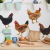 Creative Country-style Simulation Rooster Kitchen Dining Room and Home Background Decoration Wall Stickers