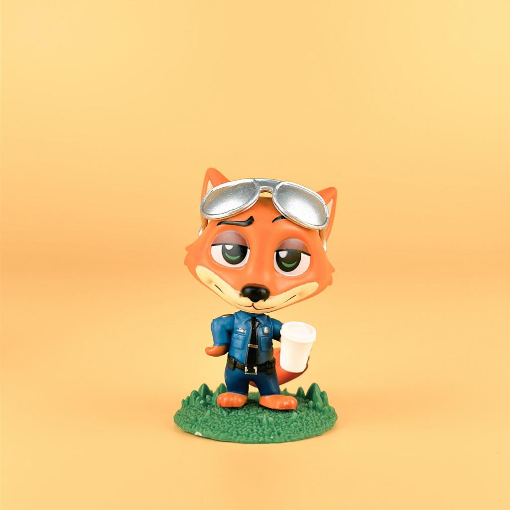 Zootopia Blind Box Figures: Judy the Rabbit & Nick the Fox Figurines