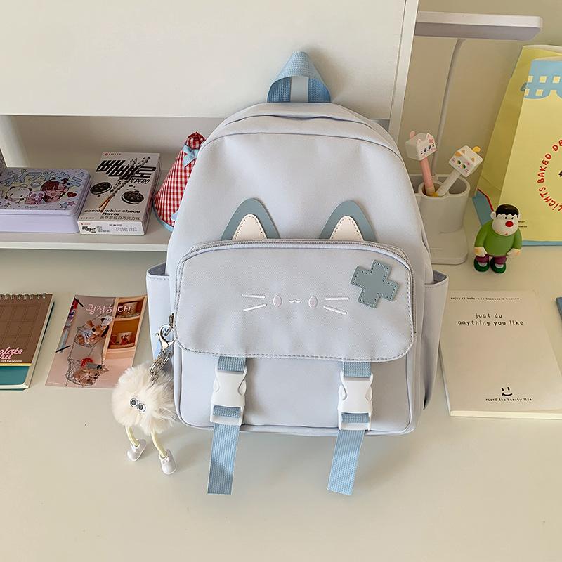 Schoolbag high-value new campus style cute student bag girl soft girl travel backpack go out to play small backpack