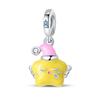 Charm Bead Charms Authentic Copper Plated Star Shape Pendant Starry Sky Bead Charms Compatible With Bracelets Diy Gift Women Delicate Jewellery Access