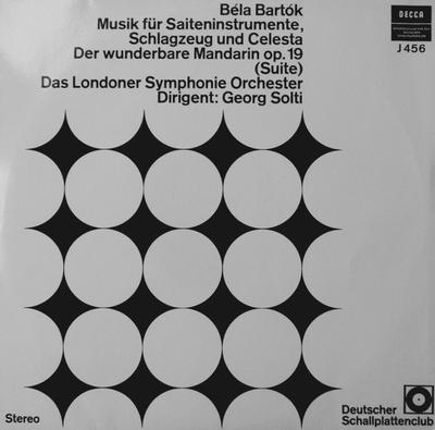 LP Record BLA BARTK LONDON SYMPHONY ORCHE Musik Fr Saiteninstrumente Schlag J456 Decca Germany Classical Used