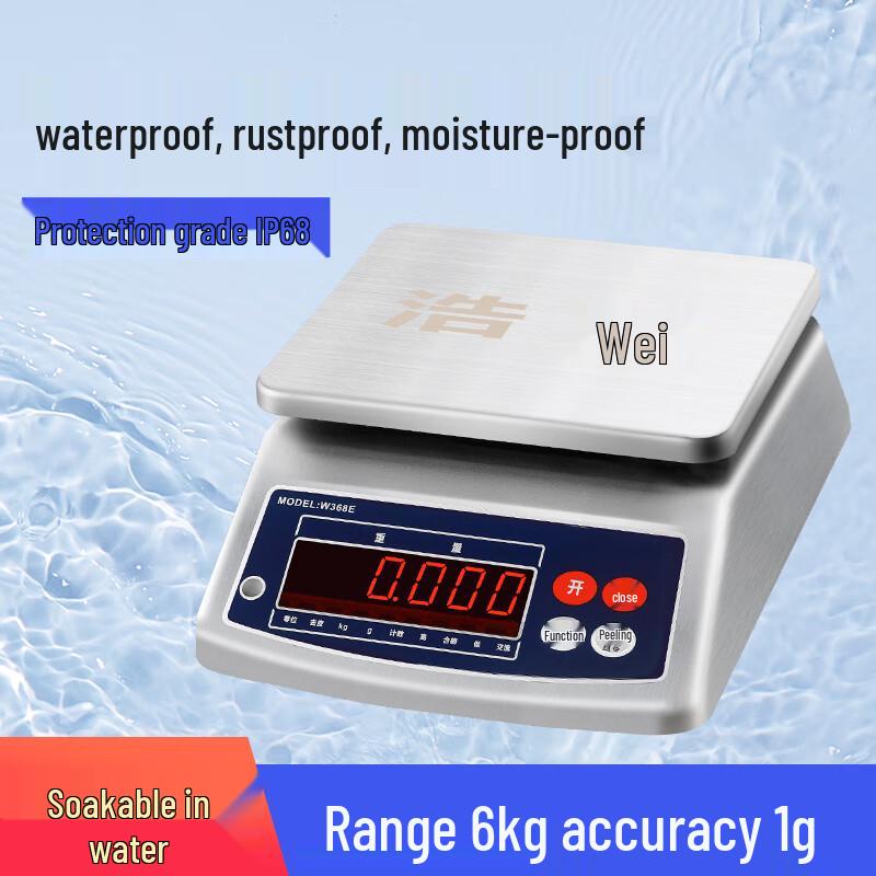 Haozhan Waterproof Stainless Steel Electronic Scale