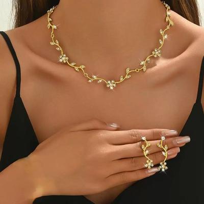 Σετ Κοσμημάτων Μόδας κολιέ σκουλαρίκια Για Γυναίκα