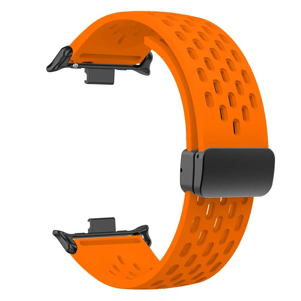 New Silicone Strap for Redmi Watch 4/5 Magnetic Buckle Sports Band for Mi Band 8pro 9 Pro Correa Breathable Bracelet Accessories