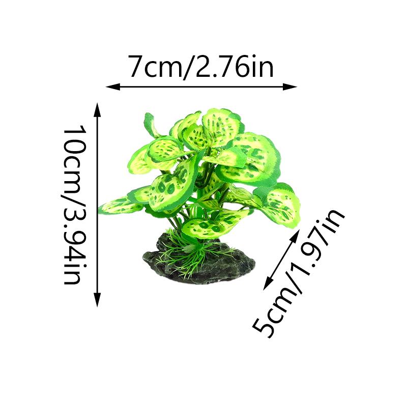 1PC Artificial Underwater Grass Aquarium Fish Tank Simulation Water Plant Decoration Plastic Green Plants Weed Home Accessories