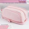 Multicolor Macaron Double Window Pencil Case – Stylish and Multifunctional Stationery Bag for Students
