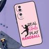 Handball Sport Handyhülle Für Honor 90 Lite 70 50 Magic 5 6 Pro X6 X7 X8 X9 X6a X7a X8a X9a X9b X8b Cover