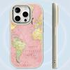 LZ24 Map airplane trajectory art Soft Phone Case for Samsung S24 Ultra S23 Plus S21 A16 A54 A34 A05 Infinix Hot 40 30 Lens Protection Shockproof Cover