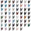 Watercolor Print Cotton Scarf Women 180x80cm Lightweight Wrap Shawl Ethnic Style Headscarf All Season Fashion Accessory