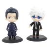 Jujutsu Kaisen Figure Set: Yuji Itadori & Satoru Gojo - 10 Collectible Ornaments, Ideal Birthday Gift