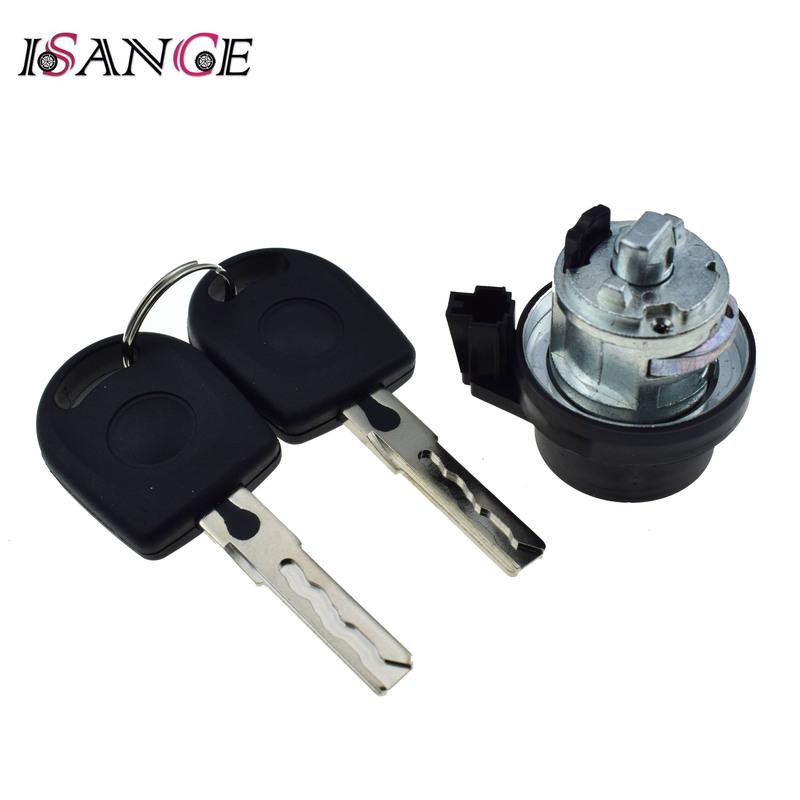 For VW Bora Golf IV New Beetle Passat B5 Polo Sedan R32 GTI Ignition Lock Cylinder Keys 3B0905855C, 3B0 905 855C, 3B0 905 855 C